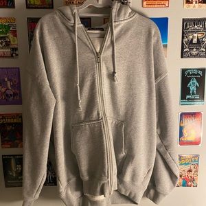 BRANDY MELVILLE ZIP UP HOODIE